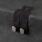 Leather Car Seat Back Hidden Hook - Double Hook Design for Hanging Purses, Bags & More in Style