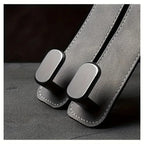 Leather Car Seat Back Hidden Hook - Double Hook Design for Hanging Purses, Bags & More in Style