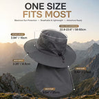 UPF 50+ Sun Protection Hat With Full Face & Neck Coverage