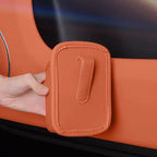 Leather Car Door Cup Holder – 3-in-1 Drink Holder, Storage Organizer & Mini Car Bin